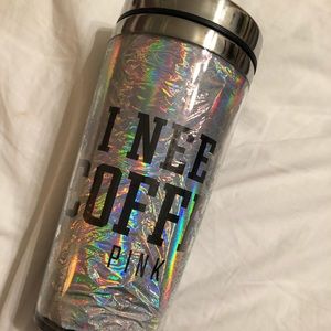 I Need Coffee holographic coffee tumbler VS